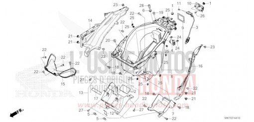 COMPARTIMENT A BAGAGES ADV750S de 2025